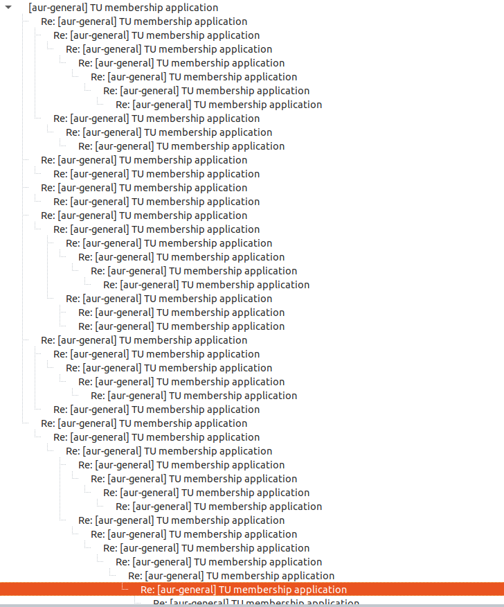 Long conversation with lots of branches